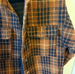 Nidodileda coat like new, brown, missing one button