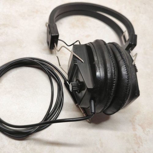 Philips MH-1406 vintage stereo headphones used, wired