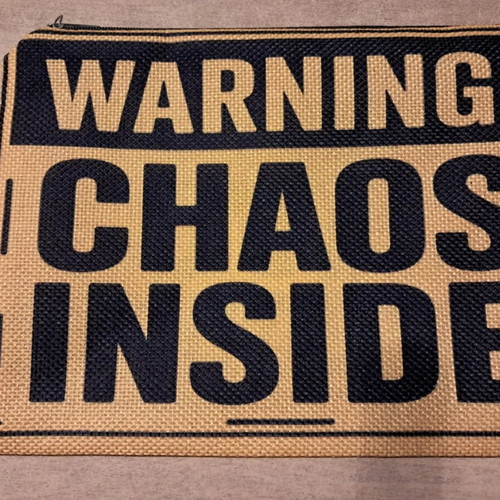 Chaos Inside dice bag, 22x15 cm