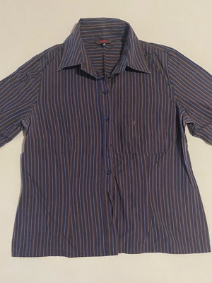 CRMJ women's fitted shirt used, size XXL, brown