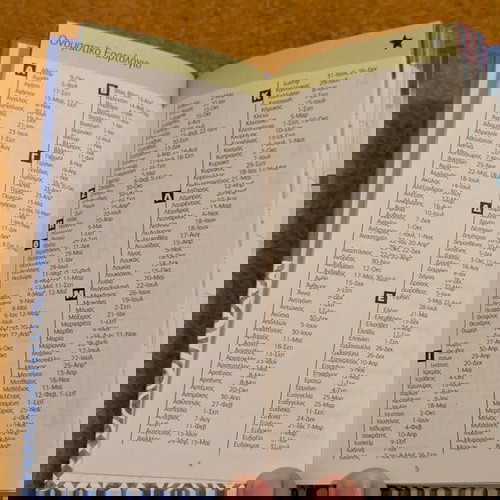 Φαρμακευτική ατζέντα με ημερολόγιο και θερμιδομετρητή καινούργια