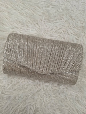 Evening crossbody bag new, beige