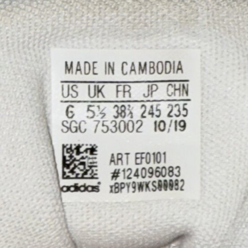 Adidas Court 2.0 sneakers used, size 38 2/3, model ART EF0101