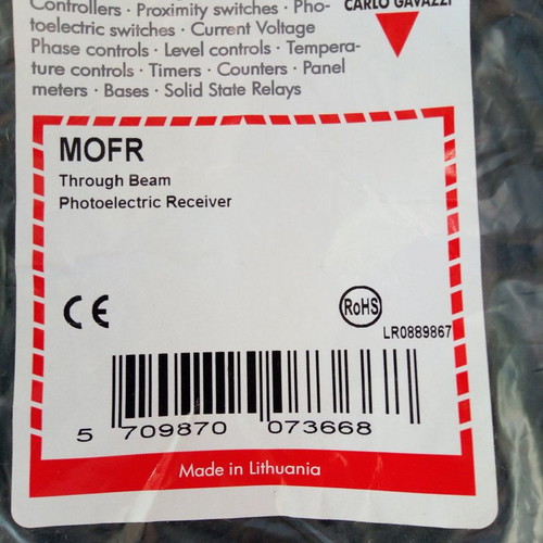 Carlo Gavazzi MOFR photoelectric cell new