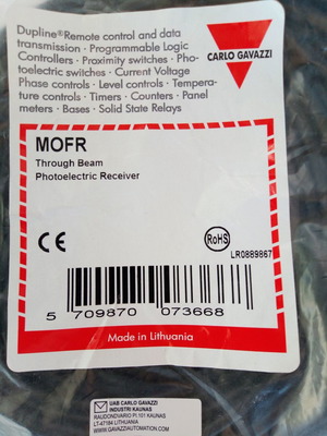 Carlo Gavazzi MOFR photoelectric cell new