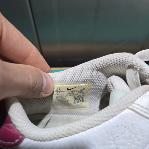 Nike women's shoes used, white, size 37