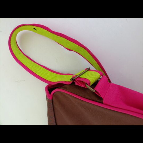 Miss Piggy Messenger Bag used, large school shoulder bag