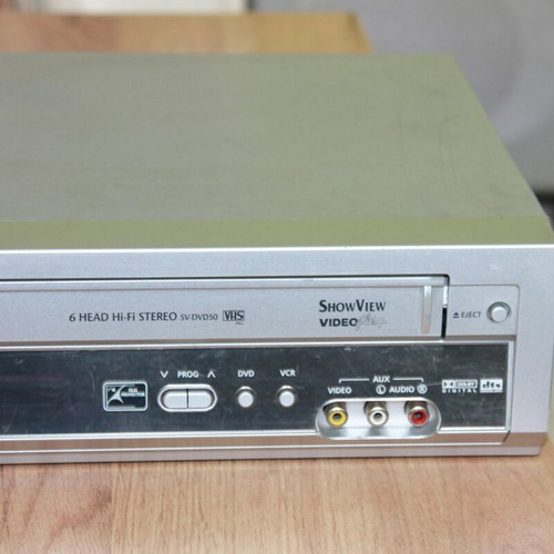 Samsung SV-DVD 50 used VCR with VHS playback only