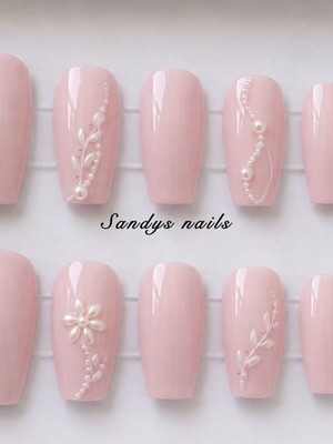 Press On Nails handmade, set of 10, new