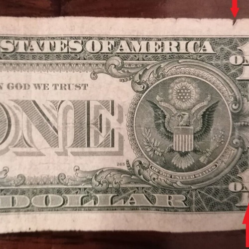 USA 2 used $1 banknotes (1974 & 1981)