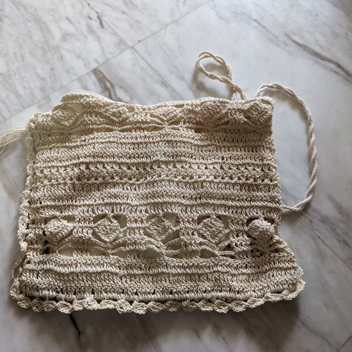 Knitted bag used