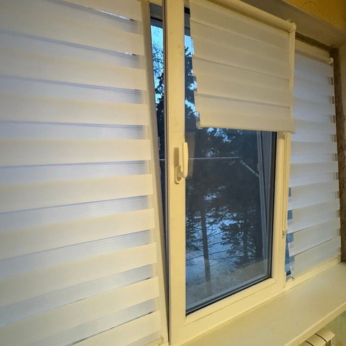 Modern Zebra (Day&Night) blinds like new 130x65 cm