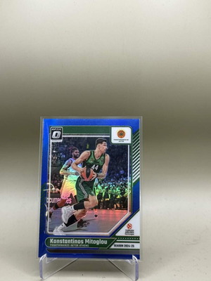 Donruss Euroleague Blue Optic Card Konstantinos Mitoglou used