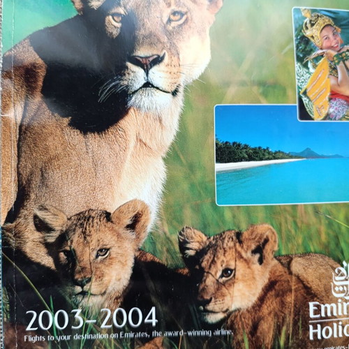 Hydra Travel 2003 catalog magazine used, hotels and destinations