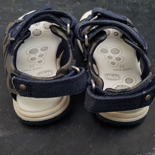 My Chicco To Be Claye Kids Sandals Size 22 like new, leather insole