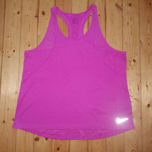Nike Dri-FIT women's sports tank top, pink, size XL
