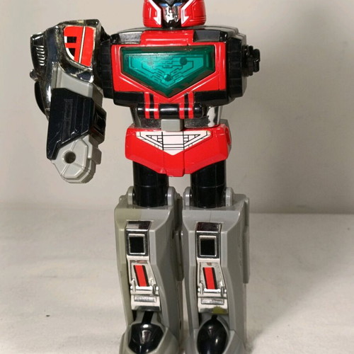 Power Rangers Bandai 2000 Time Force Megazord used, missing one arm