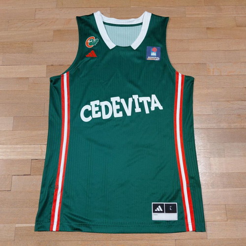 Cedevita Olimpija Ljubljana Basketball Jersey Size L Excellent Condition