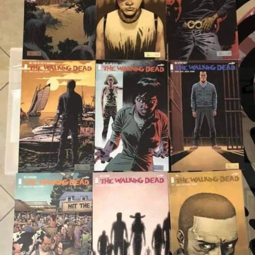 Walking Dead set of 78 new comics with rare variants and specials