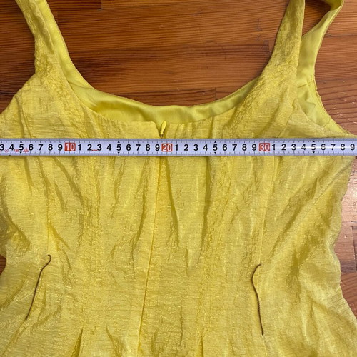 Nine West dress yellow small like new