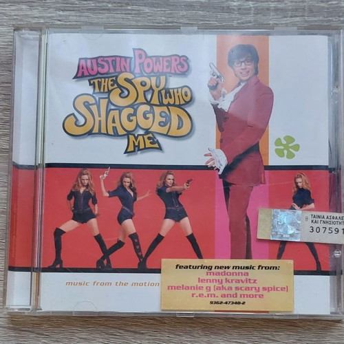 Austin Powers The Spy Who Shagged Me CD like new, 1999 soundtrack