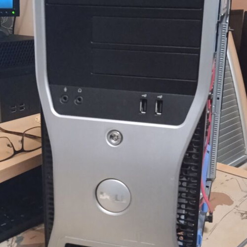 Dell Precision T3400 refurbished computer with Dell monitor gift