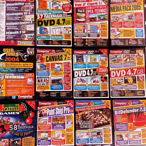 Computer PC DVD pack of 12