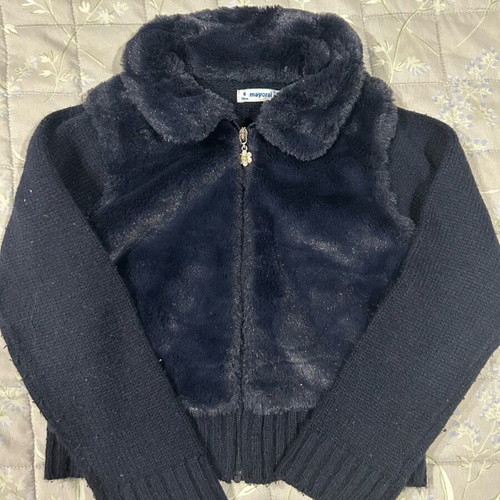 Mayoral short jacket like new, blue, size 116 cm
