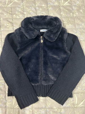 Mayoral short jacket like new, blue, size 116 cm