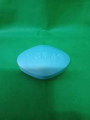 Gadget εκγύμνασης χεριών μεταχειρισμένο, μπλε σε σχήμα Viagra