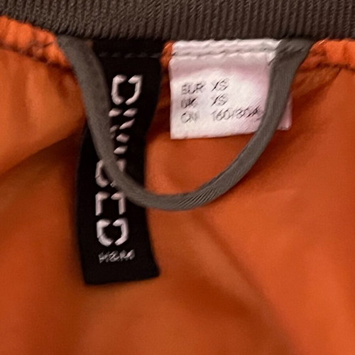 Bomber jacket H&M Divided olive green XS like new