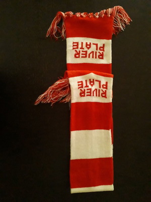 River Plate scarf and jersey used, 2006