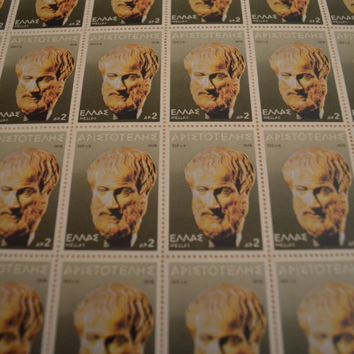 Aristotle 1978 Stamp Sheets, Complete Series, New, 4 Sheets of 50