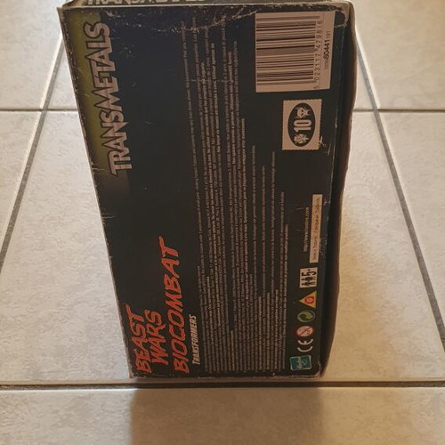 Transformers Beast Wars Transmetals 2 Optimal Optimus figure used with weapon and missiles