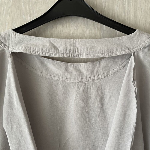 Zara blouse used, grey, size M