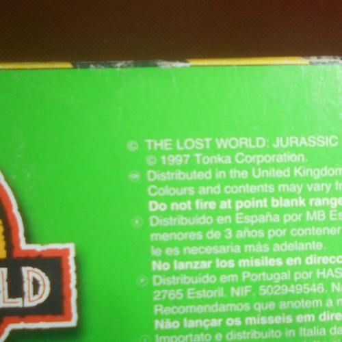 Jurassic Park Net Traper 1997 new in Kenner box