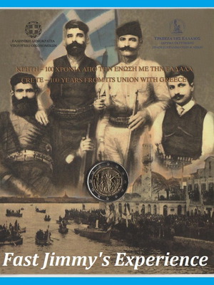 2013 Ελλάδα Επετειακό 2 ευρώ σε Coin card λαμπρή ακυκλοφόρητη
