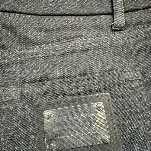 Dolce&Gabbana denim skirt like new, size M, black