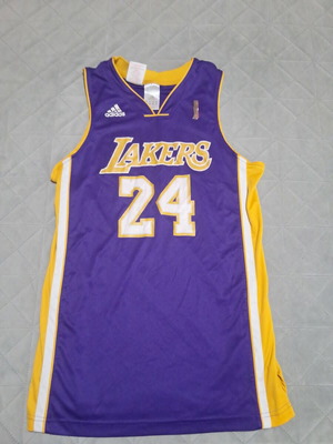 Adidas Kobe Bryant #24 LA Lakers NBA Jersey like new