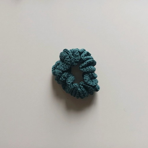 Scrunchie knitted handmade new for hair