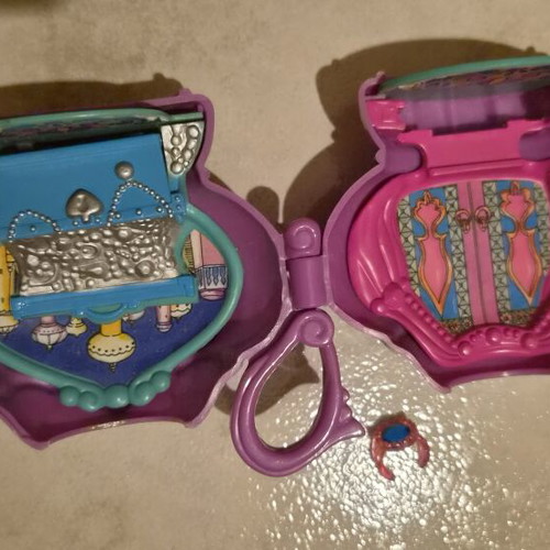Polly Pocket vintage magic lamp used, missing doll