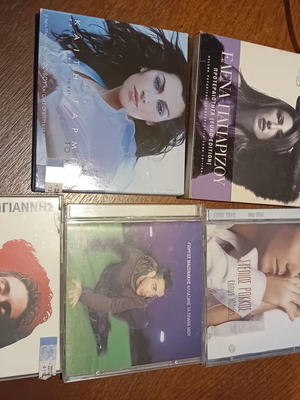 CD ελληνικής ποπ μεταχειρισμένα, πακέτο με 5 άλμπουμ