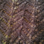 Mango cardigan brown with embroidery like new, size S