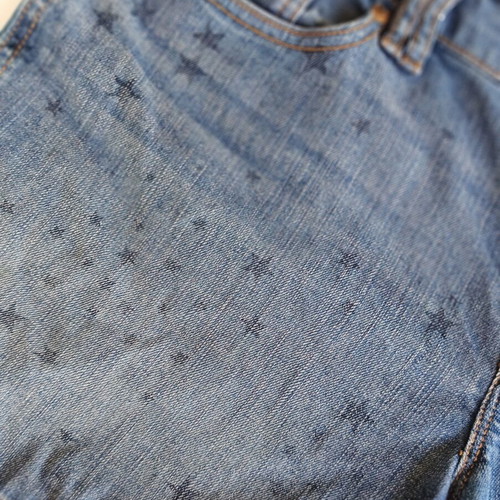 Gap Star Denim Shorts used, blue wash, size L