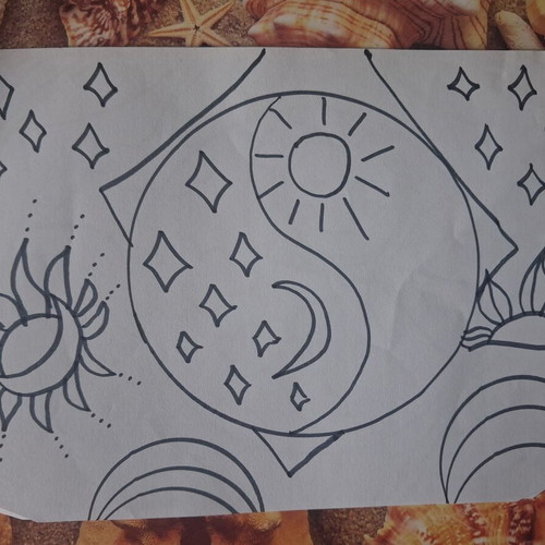 Antistress Coloring Pages Handmade, new