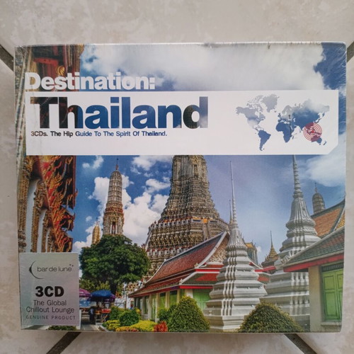 Destination Thailand Bar De Lune 3CD new, global chillout lounge