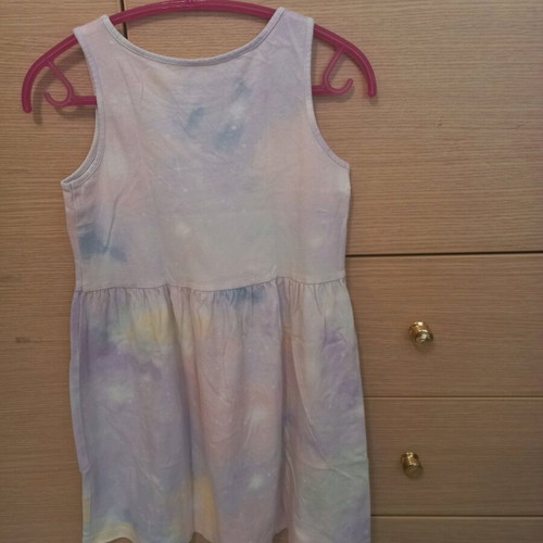 Set of 2 H&M cotton dresses No.6-8 like new, multicolored