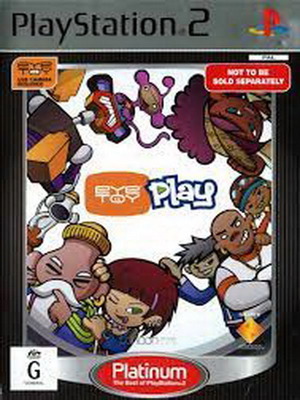 Eye Toy Play PlayStation 2 μεταχειρισμένο χωρίς βιβλίο οδηγιών