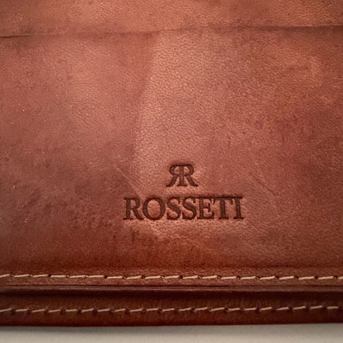 Rosseti Agricultural Insurance Wallet like new, brown collectible