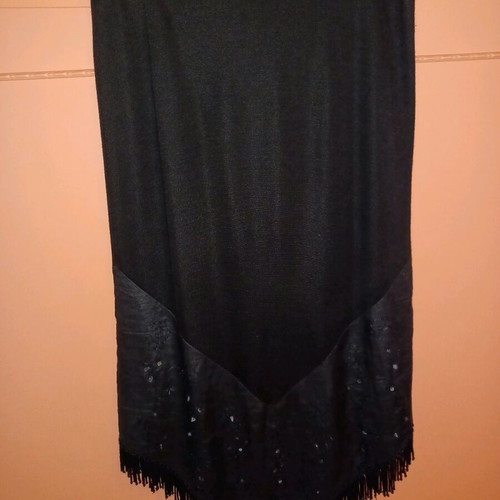 Sev Triko top-skirt set used, size XL, black